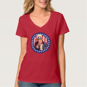 Uncle Sam US Flagge T-Shirt