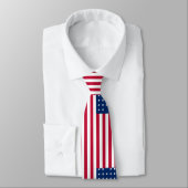 Uncle Sam - USA-Flaggen-Krawatte Krawatte (Gebunden)