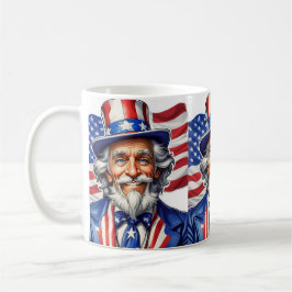 Uncle Sam USA Kaffeetasse