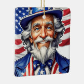 Uncle Sam USA Keramikornament (Rechts)