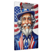 Uncle Sam USA Klemmbrett (Rechts)
