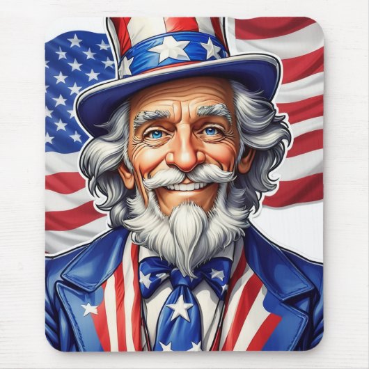 Uncle Sam USA Mousepad (Vorne)
