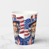 Uncle Sam USA Pappbecher (Rechts)