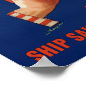 Uncle Sam Vintag War Poster (Ecke)