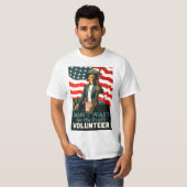 Uncle Sam: Warten Sie nicht Shirt des Entwurfs-WWI (Vorne ganz)