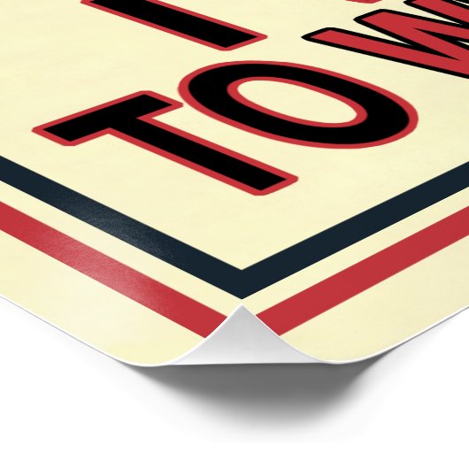 Uncle Sam Will dir, eine Gesichtsmaske USA zu trag Poster (Ecke)