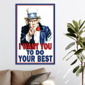 Uncle Sam will dir, IHR BESTES ZU TUN Poster