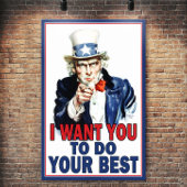 Uncle Sam will dir, IHR BESTES ZU TUN Poster