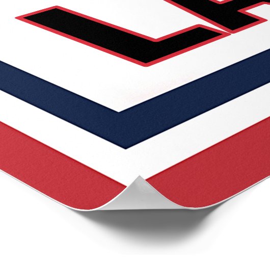 Uncle Sam Will dir Lacrosse zu spielen Poster (Ecke)