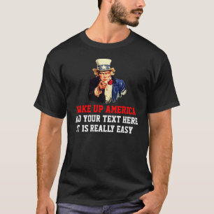 Uncle Sam Will ich Sie besonders anfertige T-Shirt
