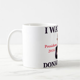 Uncle Sam Will ich Sie Donald Trump 2016 Kaffeetasse