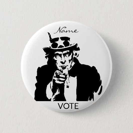 Uncle Sam Will Ihnen Thunder_Cove Button (Vorderseite)