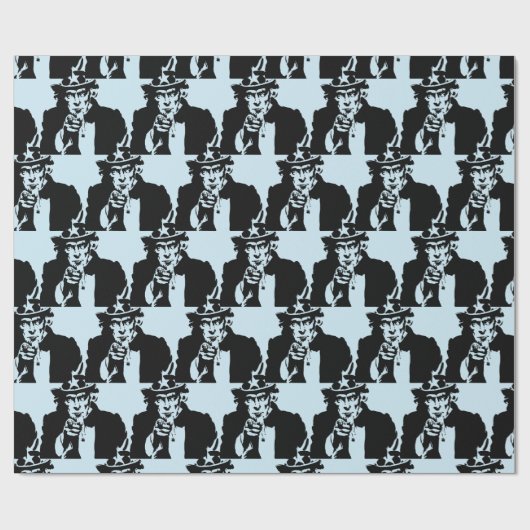 Uncle Sam Will Ihnen Thunder_Cove Geschenkpapier (Flach)