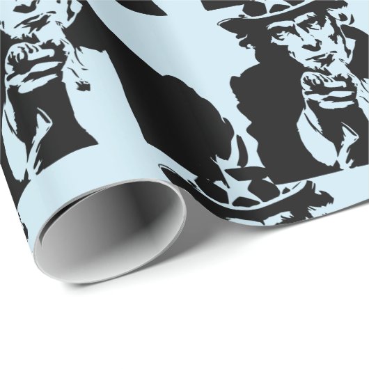 Uncle Sam Will Ihnen Thunder_Cove Geschenkpapier (Rolleneckpunkt)