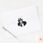 Uncle Sam Will Ihnen Thunder_Cove Runder Aufkleber (Umschlag)