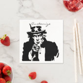 Uncle Sam Will Ihnen Thunder_Cove Serviette (Beispiel)
