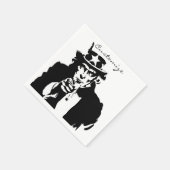 Uncle Sam Will Ihnen Thunder_Cove Serviette (Ecke)
