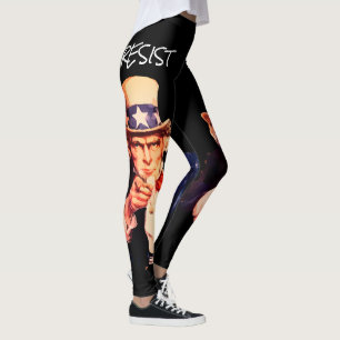 Uncle Sam Will Ihnen zu "widerstehen" Leggings