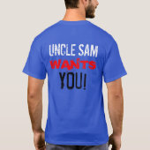 UNCLE SAM WILL T-Shirt (Rückseite)