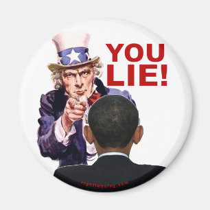 Uncle Sam You Lie Magnet