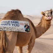 uncle samil wants you bumper sticker autoaufkleber