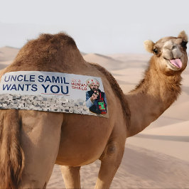 uncle samil wants you bumper sticker autoaufkleber
