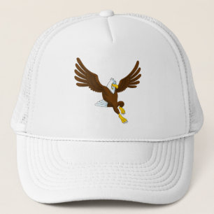Uncle Sam's animierter Adler Truckerkappe
