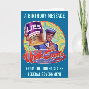 Uncle Sam's Canned Lies Karte