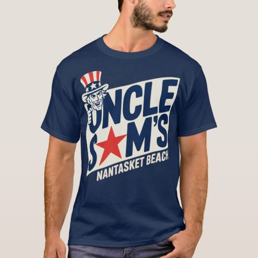 Uncle Sam's Nantasket Beach Hull, MA (2) T-Shirt (Vorderseite)