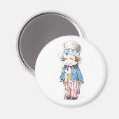 Uncle Sams Nephew Magnet (Vorderseite/Rückseite)