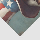 Uncle Sam's Patriotic Prowess Decoupage Paper Seidenpapier (Detail)