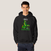 Uncle Saurus Rex St Patrick S Day Leprechaun Dinos Hoodie (Vorne ganz)