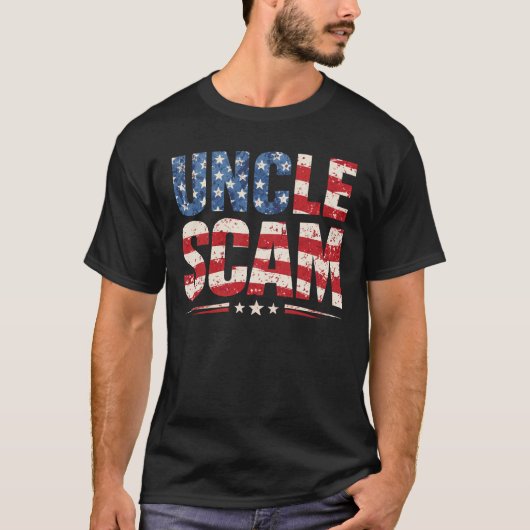 Uncle Scam Shirt T-Shirt (Vorderseite)