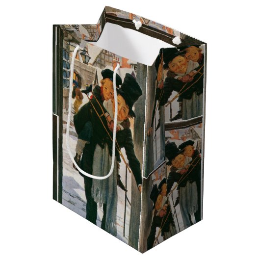 Uncle Scrooge Bag Mittlere Geschenktüte (Vorderseite Schrägansicht)