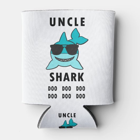 UNCLE SHARK Doo Doo Doo Dosenkühler (Vorderseite)