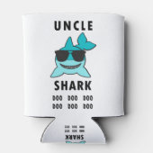 UNCLE SHARK Doo Doo Doo Dosenkühler (Rückseite)