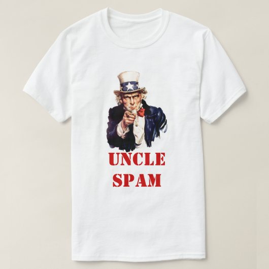 Uncle Spam T-Shirt (Design vorne)