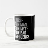 Uncle The Man The Myth The Legend Fun Best Funny U Kaffeetasse (Links)