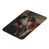 Uncle Toby und Widow Wadman Magnet (Linke Seite)