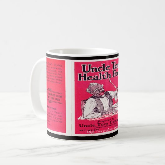 "Uncle Tom Getreide " Kaffeetasse (Vorderseite Links)