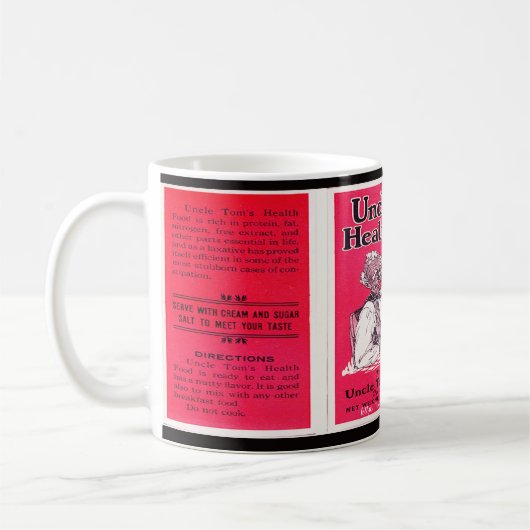 "Uncle Tom Getreide " Kaffeetasse (Links)