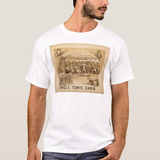 Uncle Tom Kabinen-Vintages Theater T-Shirt (Vorderseite)