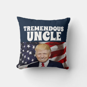 UNCLE TRUMP THROW PILLOWS KISSEN
