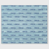 UNCLE Wrapping Papier Driftwood Beach. Geschenkpapier (Flach)