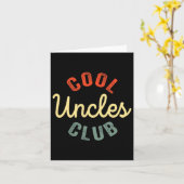 Uncles Club Best Uncle Ever Funny Vathday 2 Si Karte (Gelbe Blume)