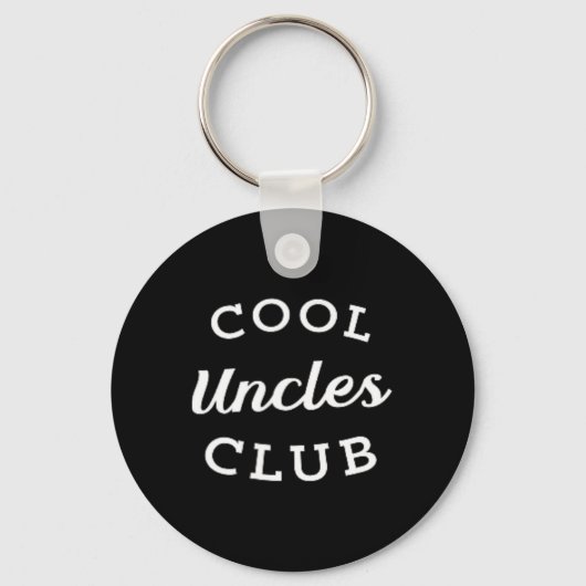 Uncles Club Best Uncle Ever Funny Vathday New Schlüsselanhänger (Vorderseite)