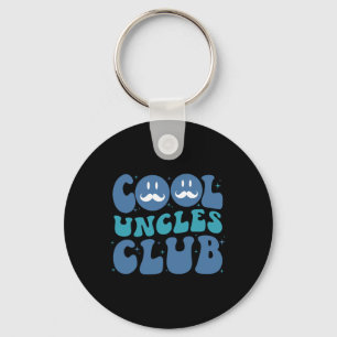 Uncles Club Groovy Retro Väter Day New Onkel Com Schlüsselanhänger