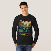Unclesaurus Dinosaur Rex Uncle Saurus Autism Aware T-Shirt (Vorne ganz)