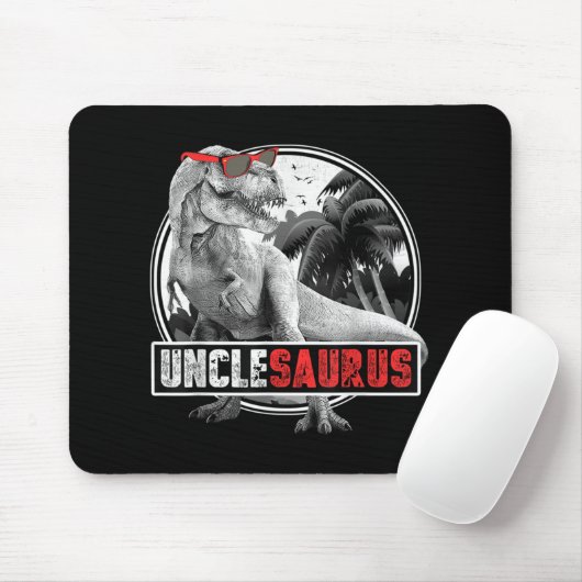 Unclesaurus Dinosaur Uncle Saurus Mousepad (Mit Mouse)
