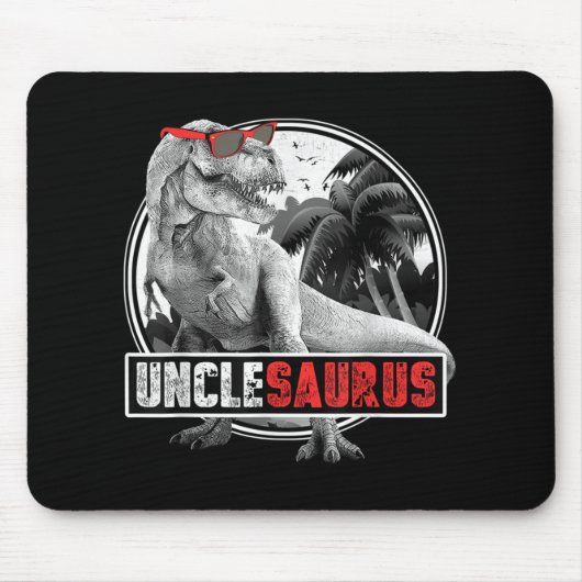 Unclesaurus Dinosaur Uncle Saurus Mousepad (Vorne)